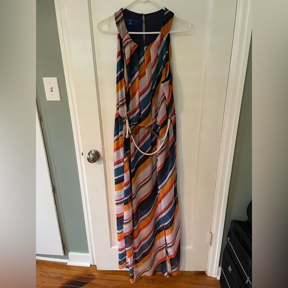 Apt. 9 Colorful Striped Maxi Dress